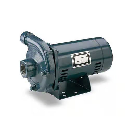 Sta-Rite JBHE-63S Single Phase Cast Iron Centrifugal Pump with High Head - 115/230V, 1 HP, 61 GPM