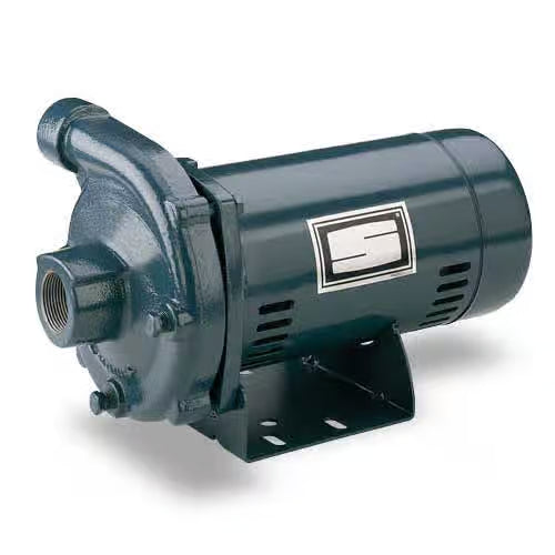Sta-Rite JBHG-52S Cast Iron Single Phase Centrifugal Pump with High Head - 115/230V, 2 HP, 85 GPM