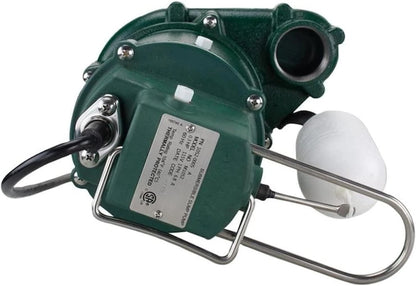 Zoeller 1/3 HP Cast Iron Submersible Sump Pump with Vertical Float Switch with 35' Cord